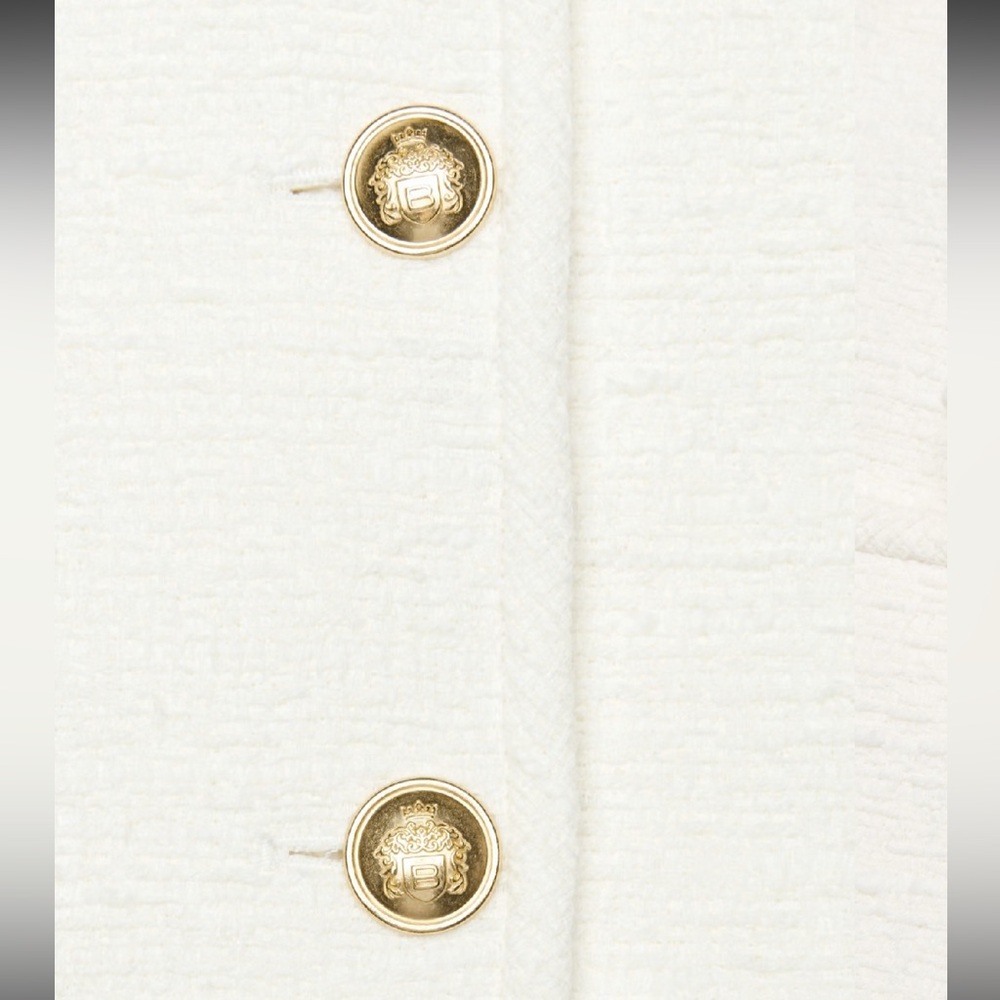 Babaton White Textured Blazer - Picture 4 of 13